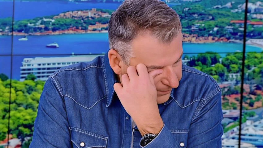 «Κάθε φορά που σε βλέπω δακρύζω»: Ξέσπασε σε κλάματα ο Γιώργος Λιάγκας στον αέρα του ΑΝΤ1