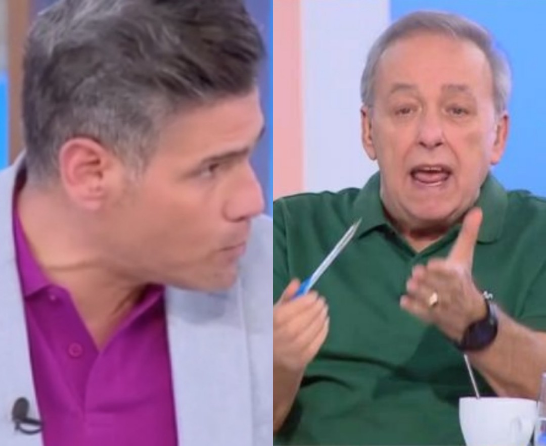 Χαμός στο MEGA - Άγριος καβγάς Ουγγαρέζου - Μικρούτσικου στο Buongiorno: «Μην επιμένεις, είσαι λ...»