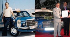 Έλληνας Ταξιτζής για Βιβλίο Γκίνες: Έκανε 4.6 Εκατομμύρια Χιλιόμετρα Σε 23 Χρόνια Με Το Ίδιο Αυτοκίνητο