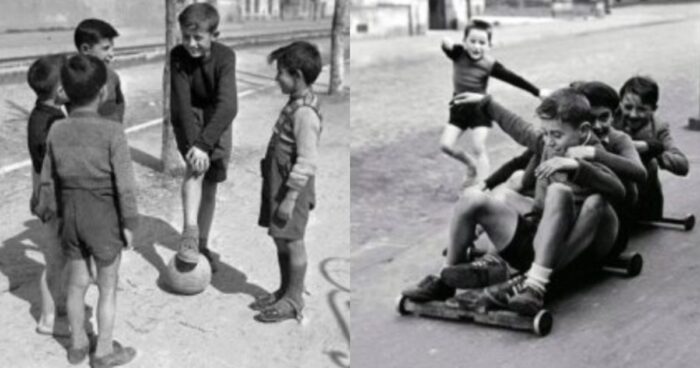 Όταν Τα Παιδιά Έπαιζαν Κρυφτό Και Βόλους Στις Αλάνες: Σπάνιες Φωτογραφίες Μιας Άλλης Εποχής Μακριά Από Κινητά, Τάμπλετ Και Υπολογιστές