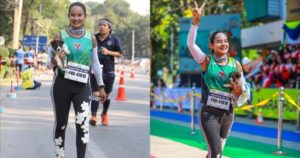 Μαραθωνοδρόμος βρίσκει κουταβάκι στο δρόμο, τρέχει μαζί του 30 χιλιόμετρα μαραθώνιο και το υιοθετεί