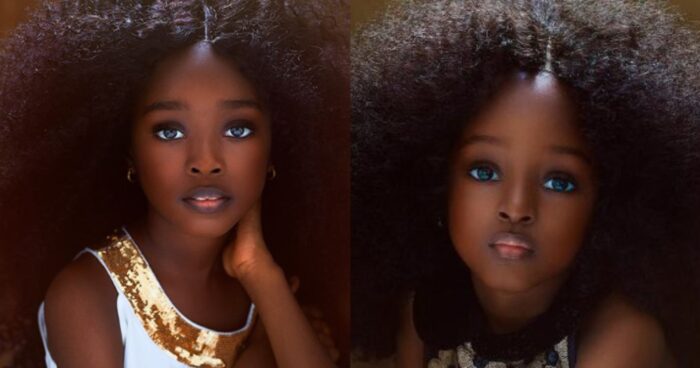 «Το ωραιότερο κορίτσι στον κόσμο» -Η μικρή από τη Νιγηρία με το αγγελικό πρόσωπο