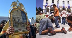 Βρέθηκε η εικόνα της Παναγίας της Τήνου μετά από όραμα μοναχής