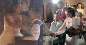 Να ζήσουν ευτυχισμένοι: Ο γάμος και το ζεϊμπέκικο του 25χρονου που έμεινε παράλυτος τα Θεοφάνεια
