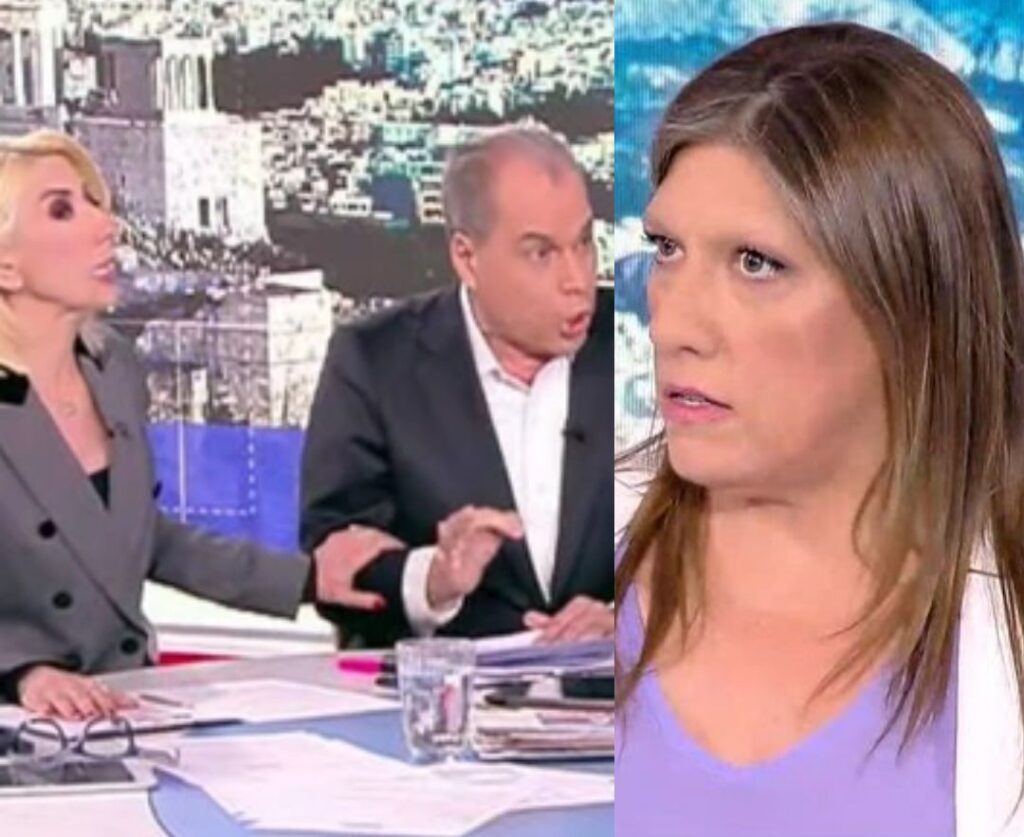 «Στον Φλωρίδη κάθεστε Π…» – Χαμός στο OPEN με Κωνσταντοπούλου – Στραβελάκη