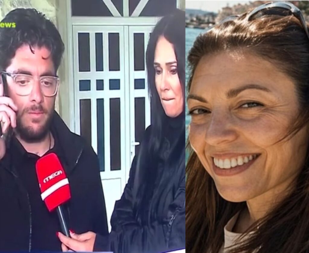 «Λύγισε» η δημοσιογράφος του MEGA: Τι είπε ο ο γιος της Ελευθερίας Γιακουμάκη στον Ευαγγελάτο