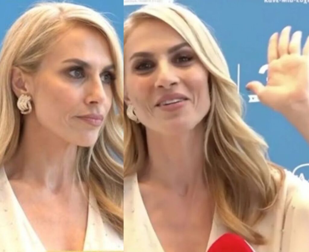 Σούσουpο με Ντορέττα Παπαδημητρίου: Σταμάτησε τις δηλώσεις και έφυγε μετά την ερώτηση που δέχτηκε