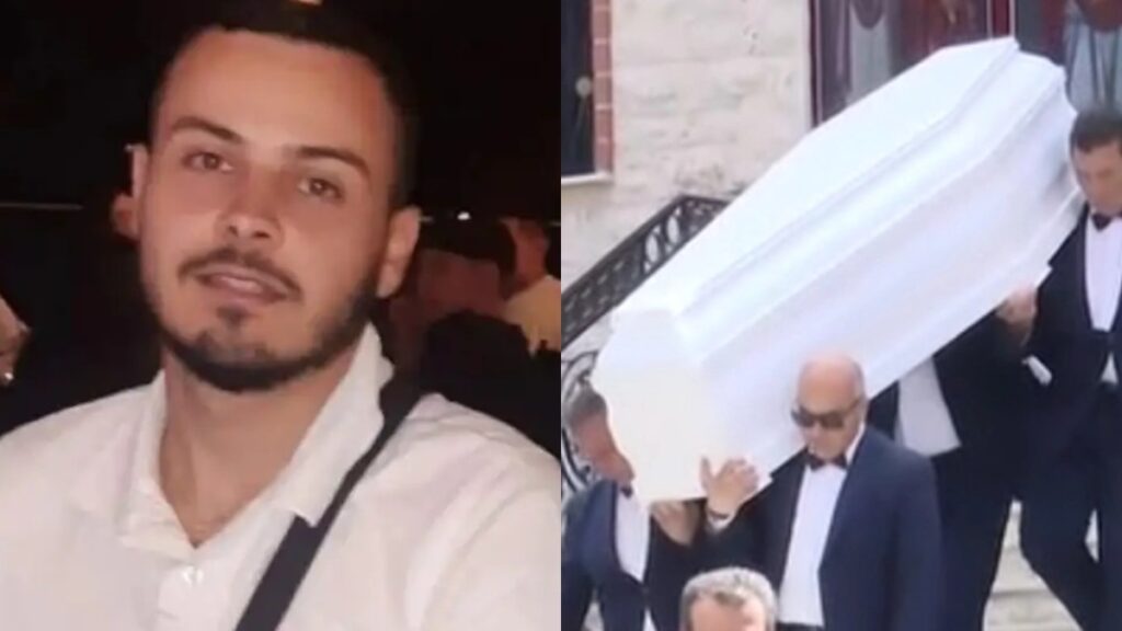 Άγιος Δημήτριος – Κηδεία 27xpovου: Με λευκό φέρετρο το τελευταίο «αντίο» – Φωτoγραφίες