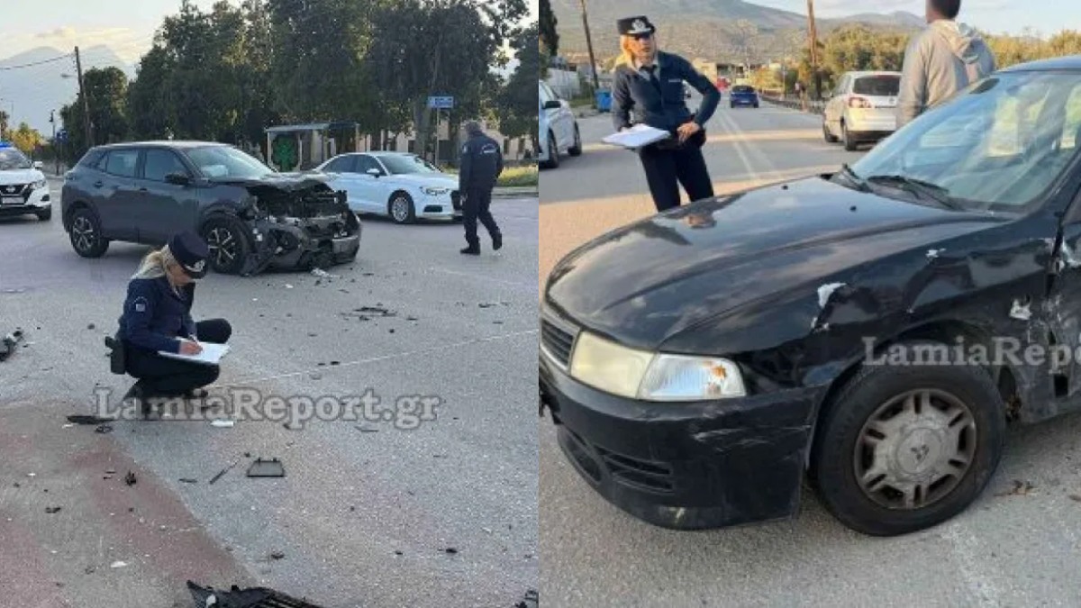 Τραγωδία στην Λαμία: Τροχαίο με έναν παππού και τον εγγονό του σε διασταύρωση – Βίντεο και φωτογραφίες από το σημείο