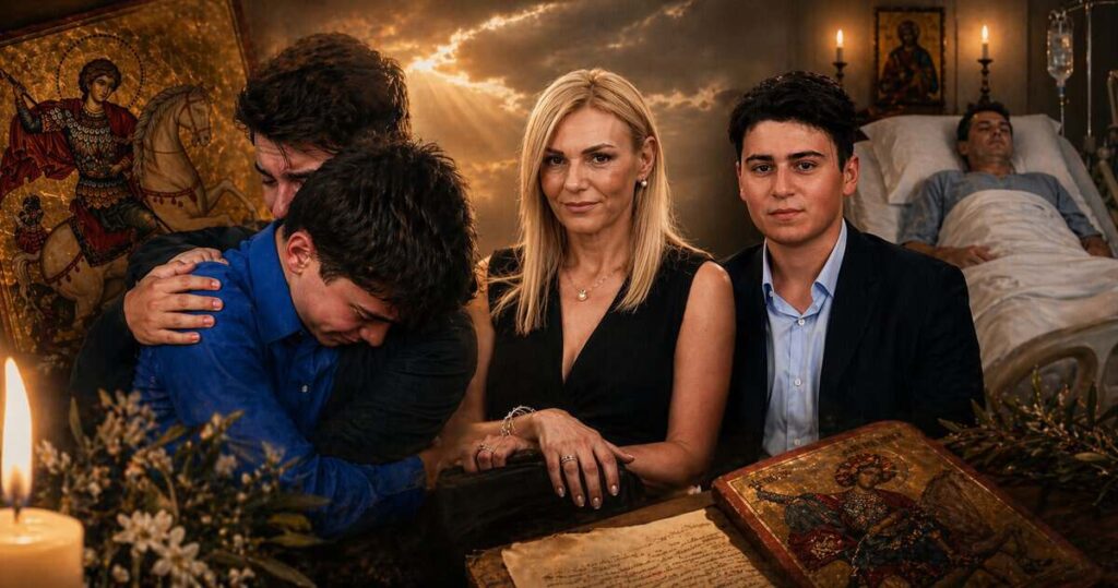 Γιώργος Μυλωνάκης: Με δάκρυα χαράς οι γιοι του μόλις έμαθαν τα καλά αποτελέσματα ανήμερα της γιορτής του-«Στηρίξτε με» λέει η Τίνα