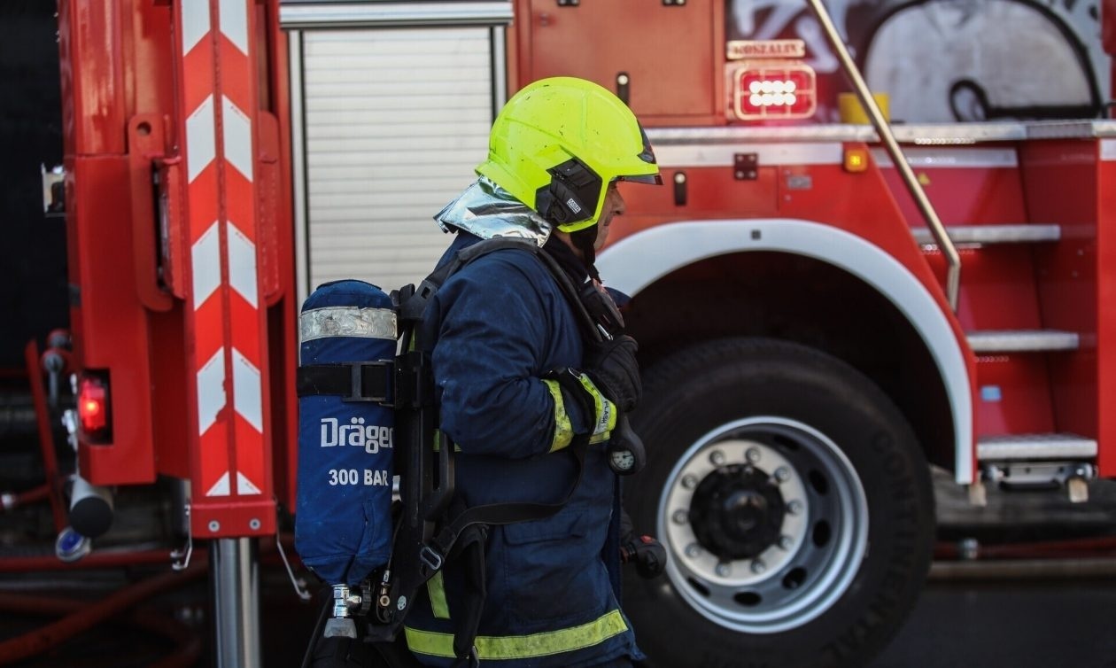 Φωτιά σε εταιρεία ανακύκλωσης στην παλαιά Ε.Ο. Θεσσαλονίκης – Κιλκίς