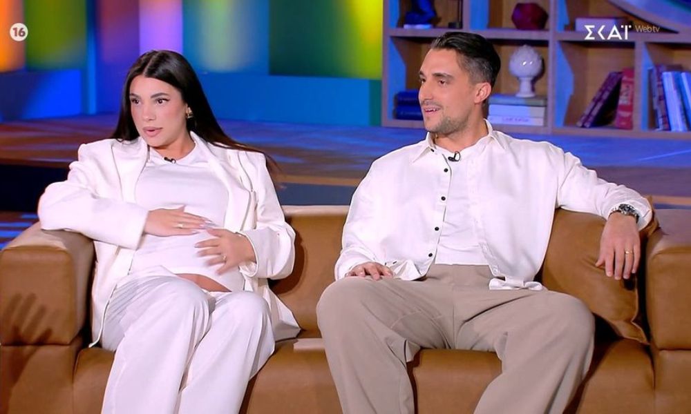 Σούσουpo με Σάκη Κατσούλη και Μαριαλένα Ρουμελιώτη μετά την συνέντευξη τους