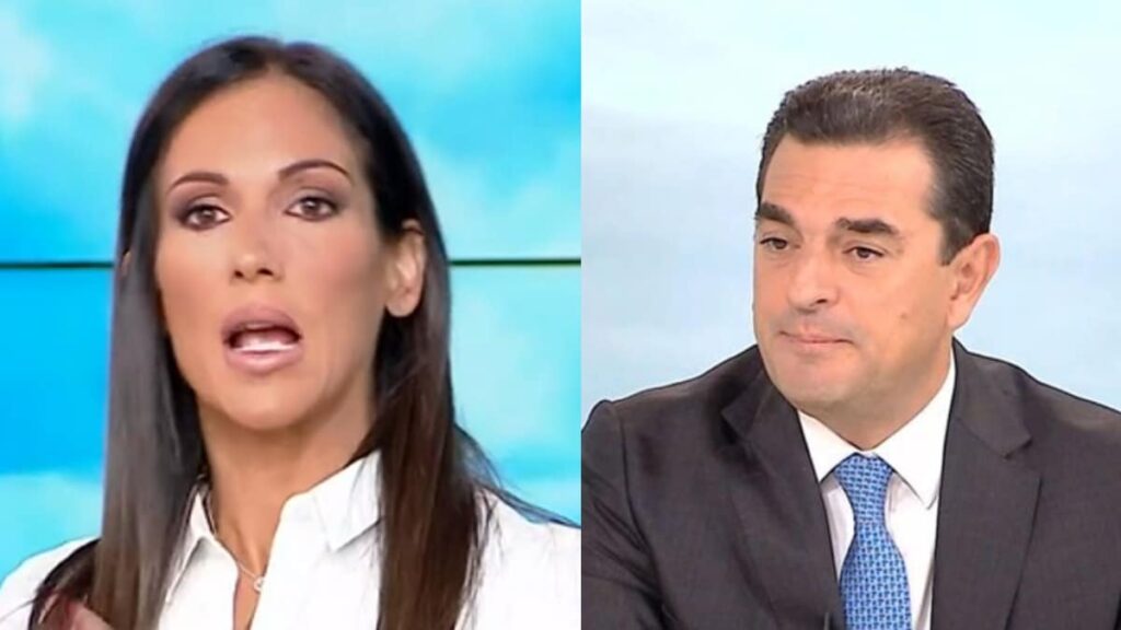 Απίστευτο «στρίμωγμα» της Ανθής Βούλγαρη στον Σκρέκα