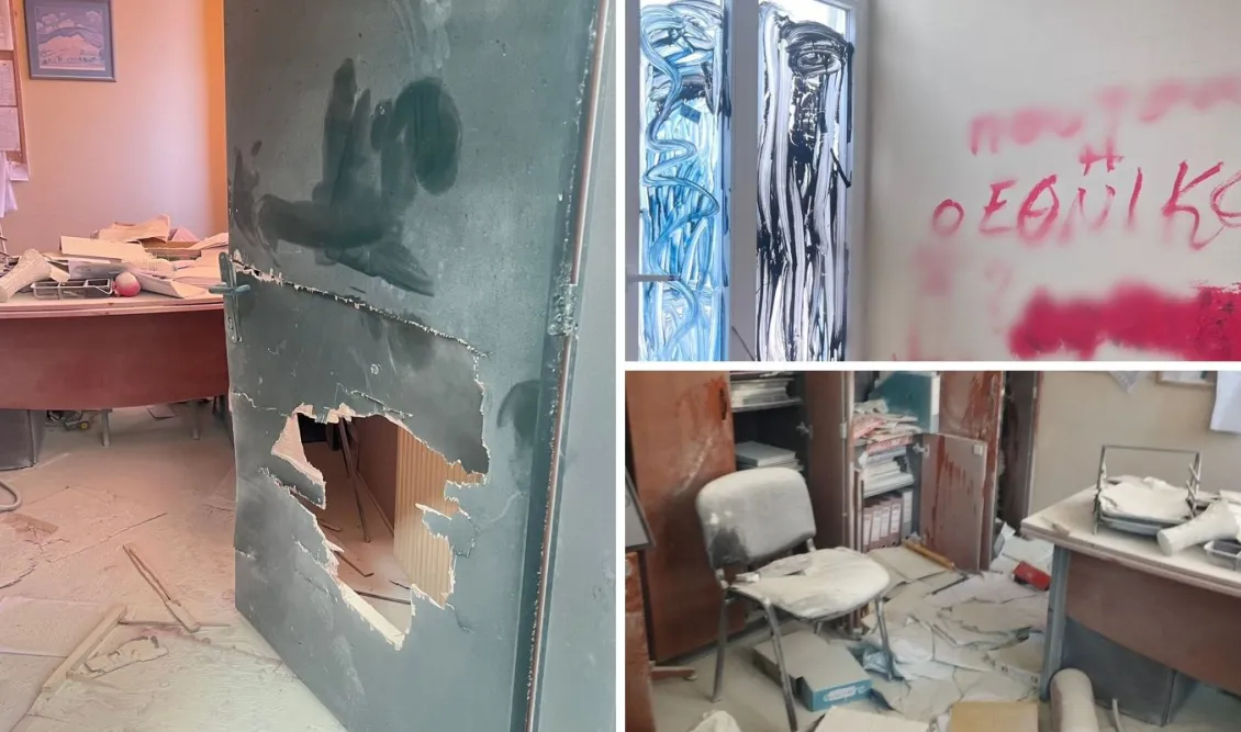 Βανδαλισμός σχολείου στη Γλυφάδα: 