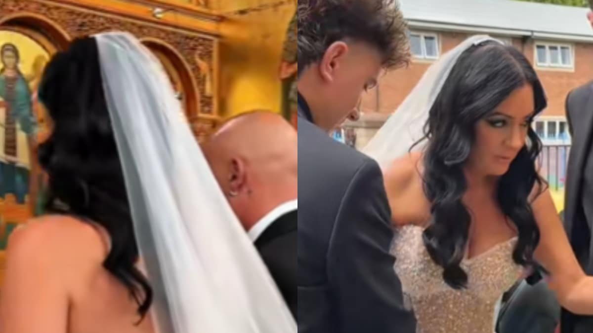 «Άγιο» είχε Ελληνίδα νύφη που δεν την έδιωξε ο παπάς – Δείτε με τι φόρεμα πήγε στον γάμο της