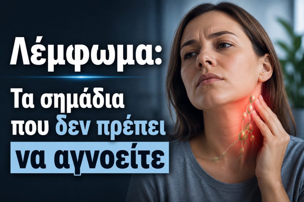 Λέμφωμα: Τα σημάδια που δεν πρέπει να αγνοείτε