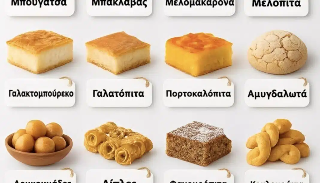 Διάλεξε ένα ελληνικό γλυκό και δες τι είδους άτομο είσαι