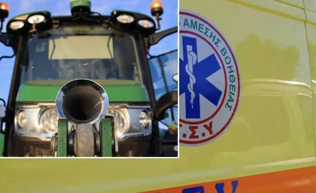 Τραγωδία: Νεκρός 58χρονος αγρότης που καταπλακώθηκε από το τρακτέρ του