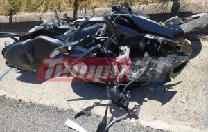 Τραγωδία στην Πάτρα: Νεκροί πατέρας και γιος σε φονικό τροχαίο με μηχανή