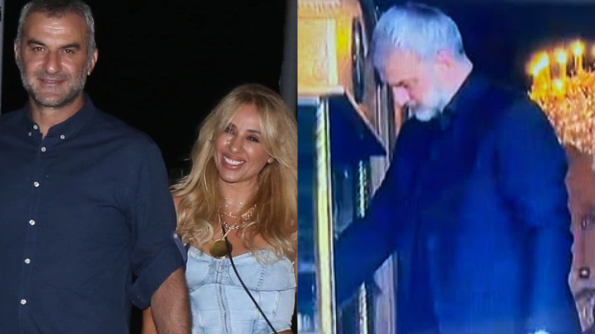 Συντετριμμένος ο Τραϊανός Δέλλας στην εκκλησία για τη Γωγώ Μαστροκώστα – Έφτασε η σορός της
