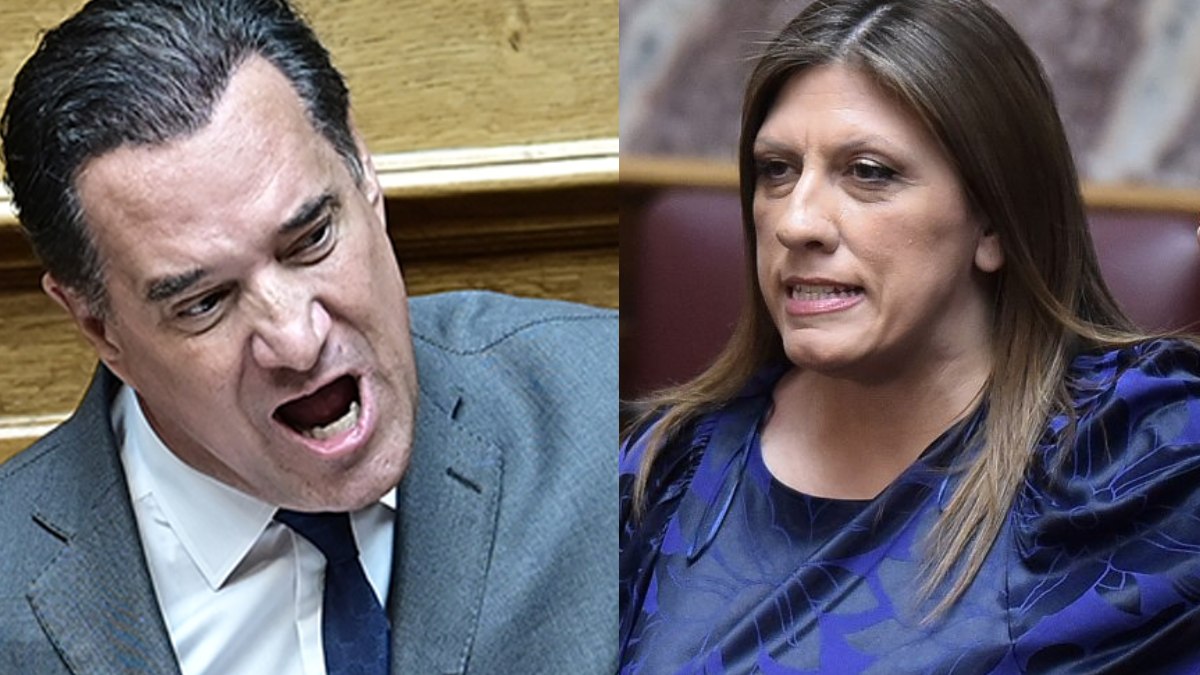 «Είσαι αισχρή! - Είσαι φασ...!» - Άγριος καβγάς Άδωνι - Ζωής Κωνσταντοπούλου στη Βουλή