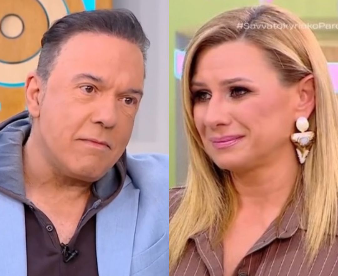 Ποσειδώνας Γιαννόπουλος: Έκανε την Καραβάτου να κλάψει on air στην εκπομπή – Τι της είπε - Bίvτεo