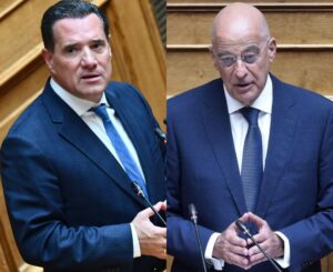 «Εμφύλιος» στη ΝΔ: Τι είπε ο Άδωνις Γεωργιάδης για Δένδια μέσα στη Βουλή πριν λίγο