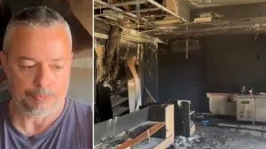 «Επένδυσα με χρήματα που δεν είχα και μου το έκαψαν» λέει ο περιπτεράς από τη Γαστούνη που του έσπασαν το μαγαζί και έβαλαν φωτιά