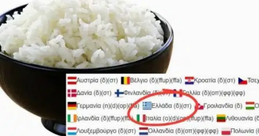 Προσοχή: Ανακαλείται από τα ελληνικά ράφια πασίγνωστο ρύζι με καρκινογόνα ορυκτέλαια