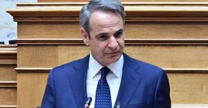 Μητσοτάκης: «Θα πρέπει να ιδρώσουμε όλοι τη φανέλα για να κερδίσουμε τρίτες συνεχόμενες εκλογές» 