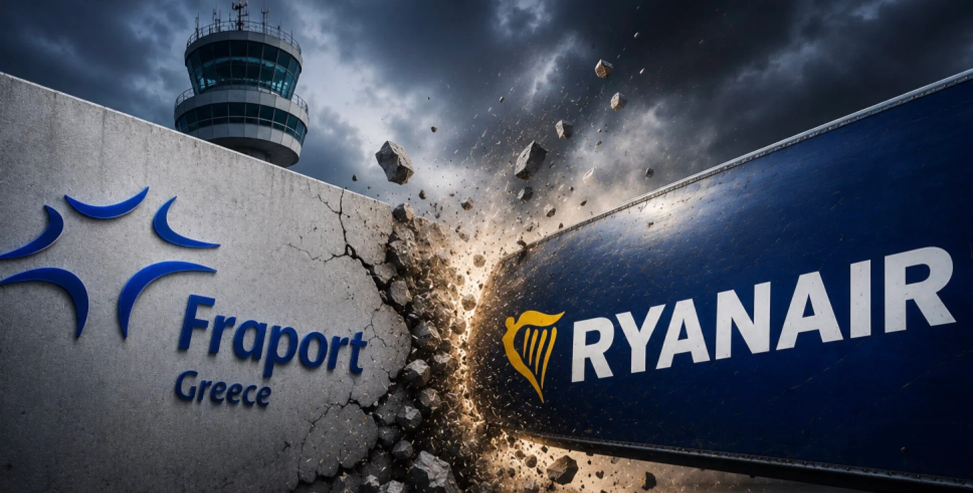 «Αερομαχία» μεταξύ Ryanair και Fraport Greece – Οι απειλές και η αντεπίθεση