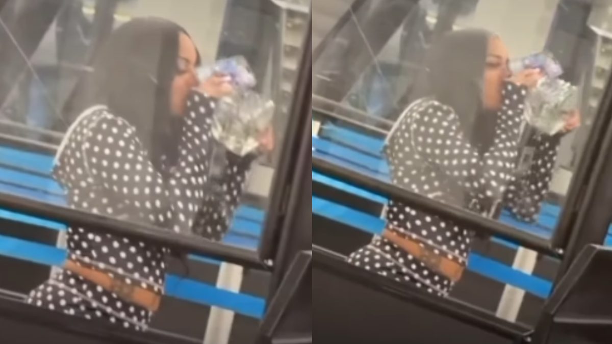 Ήπιε μισό μπουκάλι τεκίλα επειδή δεν την άφησαν να το πάρει μαζί της στο αεροπλάνο και έγινε viral