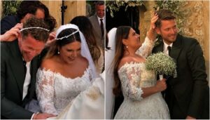 Δανάη Μπάρκα: Ανακοίνωσε την εγκυμοσύνη στο τραπέζι του γάμου – Η τρυφερή αφιέρωση στον σύζυγό της