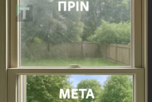 Το μυστικό καθαριστικό για να κάνετε τζάμια πιο αστραφτερά από ποτέ