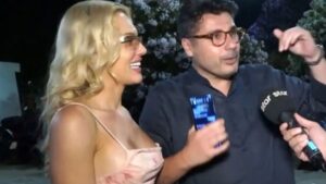 Δεν κρύβονται πλέον: Η πρώτη κοινή εμφάνιση Κωνσταντάρα – Τσαγκρινού και η αμήxανη φυγή από τις κάμερες