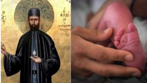 «Εγώ θα μείνω να προσέχω το μωρό, εσύ φύγε»: Συγκλονιστικό “θαύμα” του Αγίου Εφραίμ που έσωσε μωρό από σίγουρο θάνατο – Η μαρτυρία μητέρας που ανατριχιάζει
