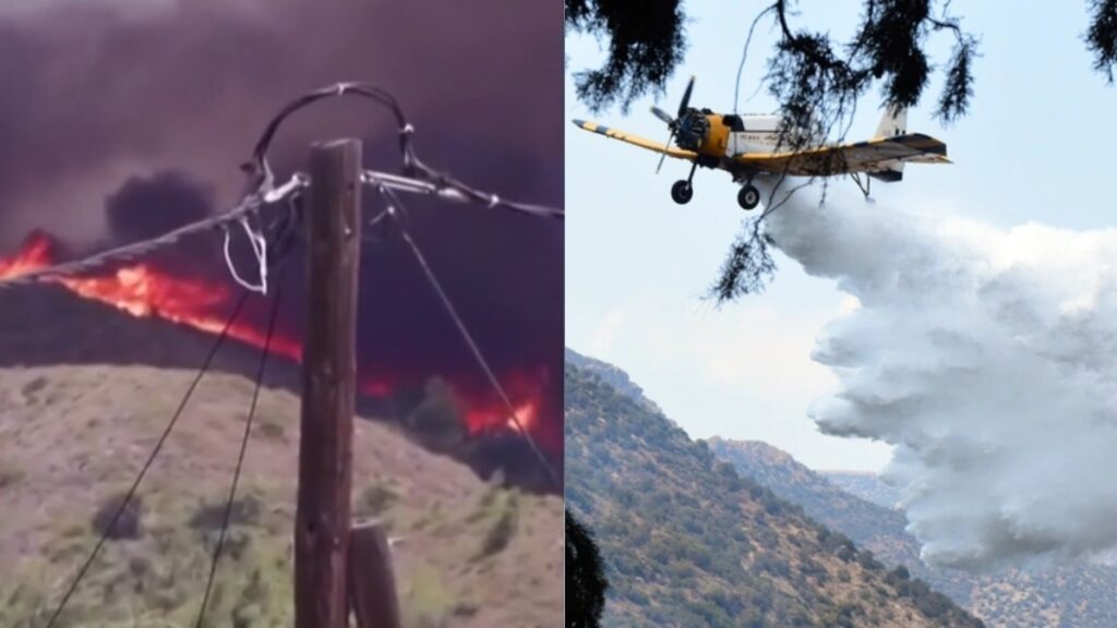 ΈΚΤΑΚΤΟ ΤΩΡΑ: Έφτασε στα σπίτια η πυρκαγιά – Πάνω από 100 πυροσβέστες στη μάχη – Σε απελπισία οι κάτοικοι