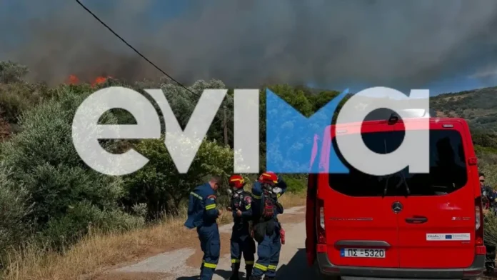 Τεράστια φωτιά τώρα κατακαίει τη χώρα μας: 9 εναέρια δίνουν μάχη – Εστάλη 112