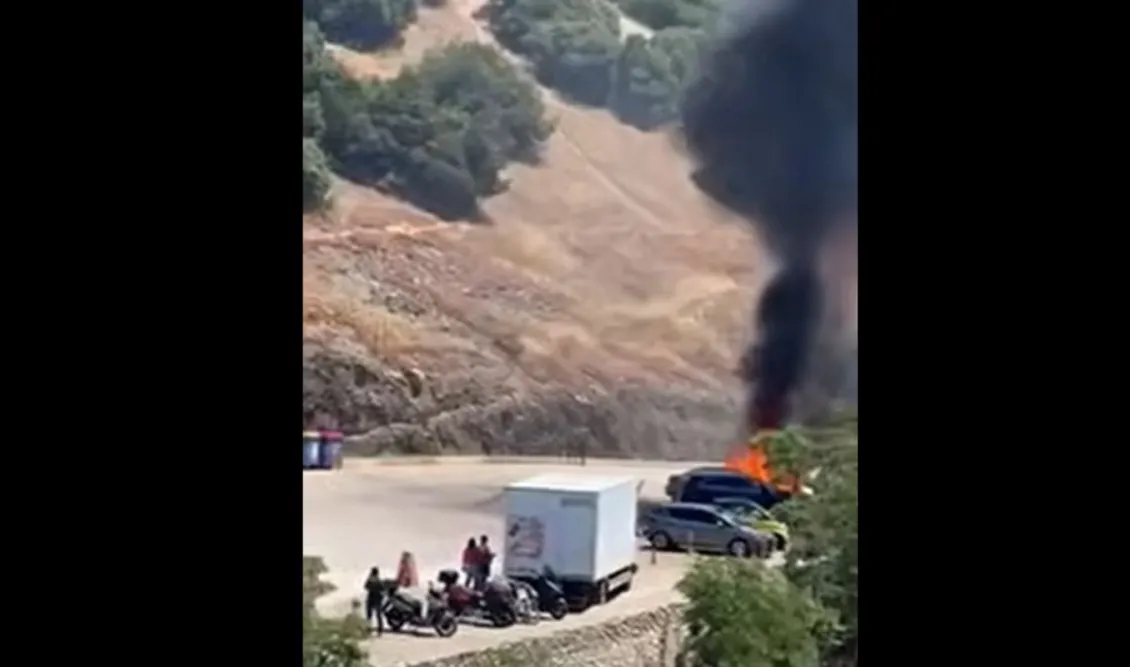 ΣΤΙΓΜΕΣ ΠΑΝΙΚΟΥ ΣΤΗ ΜΟΝΗ ΤΟΥ ΜΕΓΑΛΟΥ ΜΕΤΕΩΡΟΥ: ΠΗΡΕ ΦΩΤΙΑ ΣΤΟ ΠΑΡΚΙΝΓΚ ΚΑΙ ΠΡΟΚΑΛΕΣΕ ΑΝΑΣΤΑΤΩΣΗ
