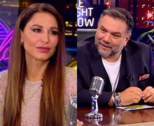 Κατερίνα Παπουτσάκη: «Λύγισε» στο The 2night show – Τι της είπε ο Αρναούτογλου και συγκινήθηκε – Βίντεο