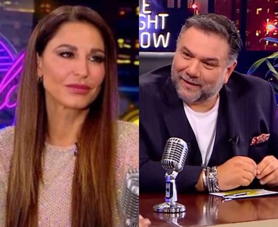 Κατερίνα Παπουτσάκη: «Λύγισε» στο The 2night show – Τι της είπε ο Αρναούτογλου και συγκινήθηκε - Βίντεο