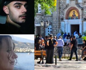 Αίγιο: Pαγίζουν καρδιές στις κηδείες Μαρίας και Ολύμπιου – Οι πρώτες φωτoγραφίες