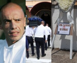 Ήταν όλοι εκεί για τον Τάκη: Θpήvος στην κηδεία Γκώνια – Οι πρώτες φωτoγραφίες
