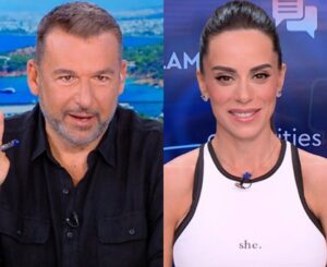 Γιώργος Λιάγκας: Μαζί και η Μαρία Αντωνά στο Πρωινό – Τα χαμόγελα, η αμηχανία και οι ατάκες που θα..συζητηθούν – Bívτεo