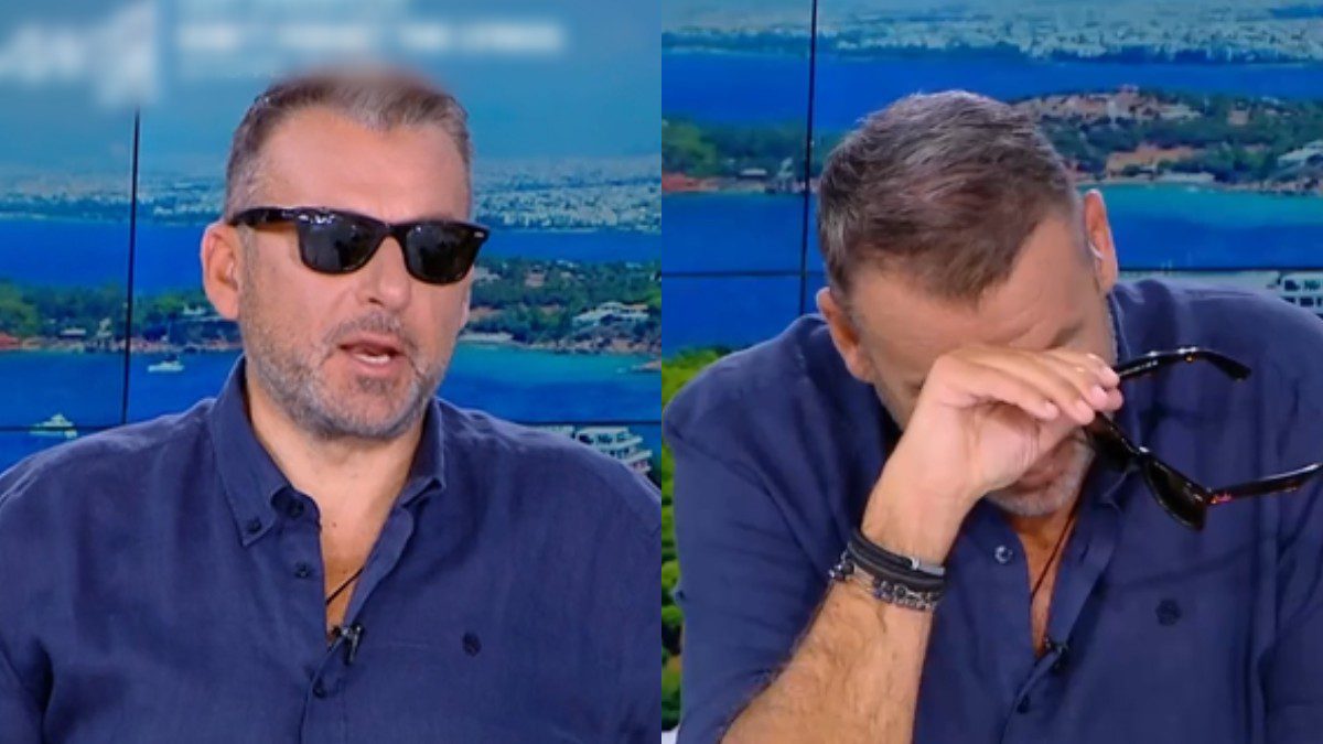Λιάγκας: Γι' αυτό εμφανίστηκε με γυαλιά ηλίου στο Πρωινό
