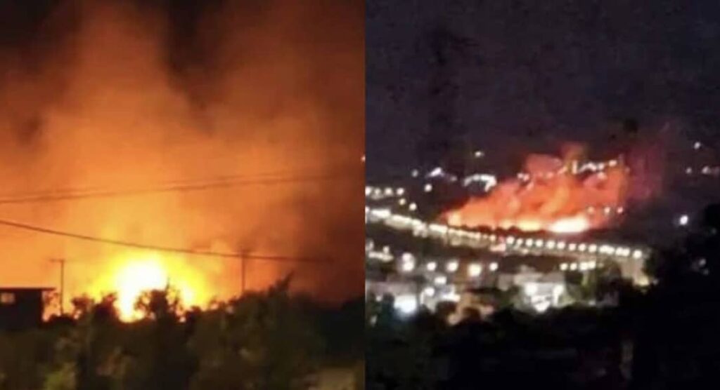 ΦΩΤΙΑ ΤΩΡΑ ΣΤΗΝ ΑΤΤΙΚΗ ΜΕΣΑ ΣΤΗ ΝΥΧΤΑ