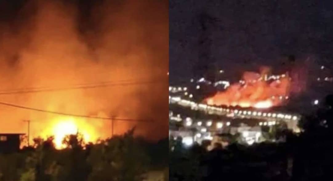 ΦΩΤΙΑ ΤΩΡΑ ΣΤΗΝ ΑΤΤΙΚΗ ΜΕΣΑ ΣΤΗ ΝΥΧΤΑ