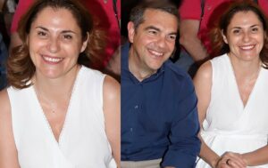 Ποια Μαρέβα; Η Περιστέρα εμφανίστηκε με τον Τσίπρα στα λευκά σαν Αρχαία Ελληνίδα με κατακόκκινο πεντικιούρ και σανδάλια – Όλοι γύρισαν να την κοιτάξουν