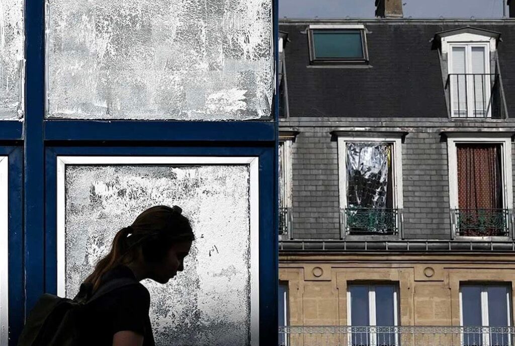 Το έξυπνο κόλπο των Γάλλων απέναντι στον καύσωνα – Γιατί βάφουν τα τζάμια με κιμωλία