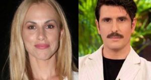 Η Ντορέττα Παπαδημητρίου και ο Γιώργος Γεροντιδάκης φωτογραφήθηκαν αγκαλιασμένοι με φόντο το ηλιοβασίλεμα